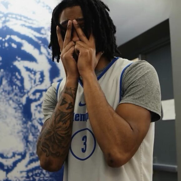 Memphis Tigers Nike B Ball Practice Jersey Large Team Issued 24-25‎ Colby Rogers - Picture 1 of 9